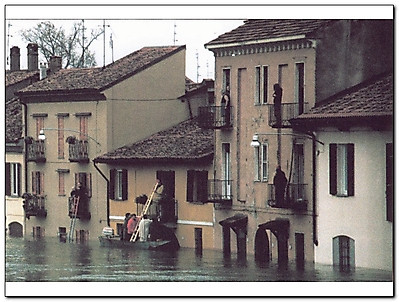 Esondazione fiume Ticino anno 1994 città di Pavia-4