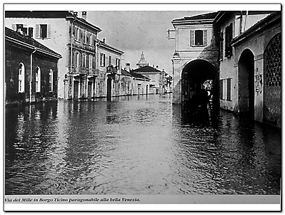 Esondazione fiume Ticino anno 1926-1