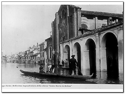 Esondazione fiume Ticino anno 1926-7